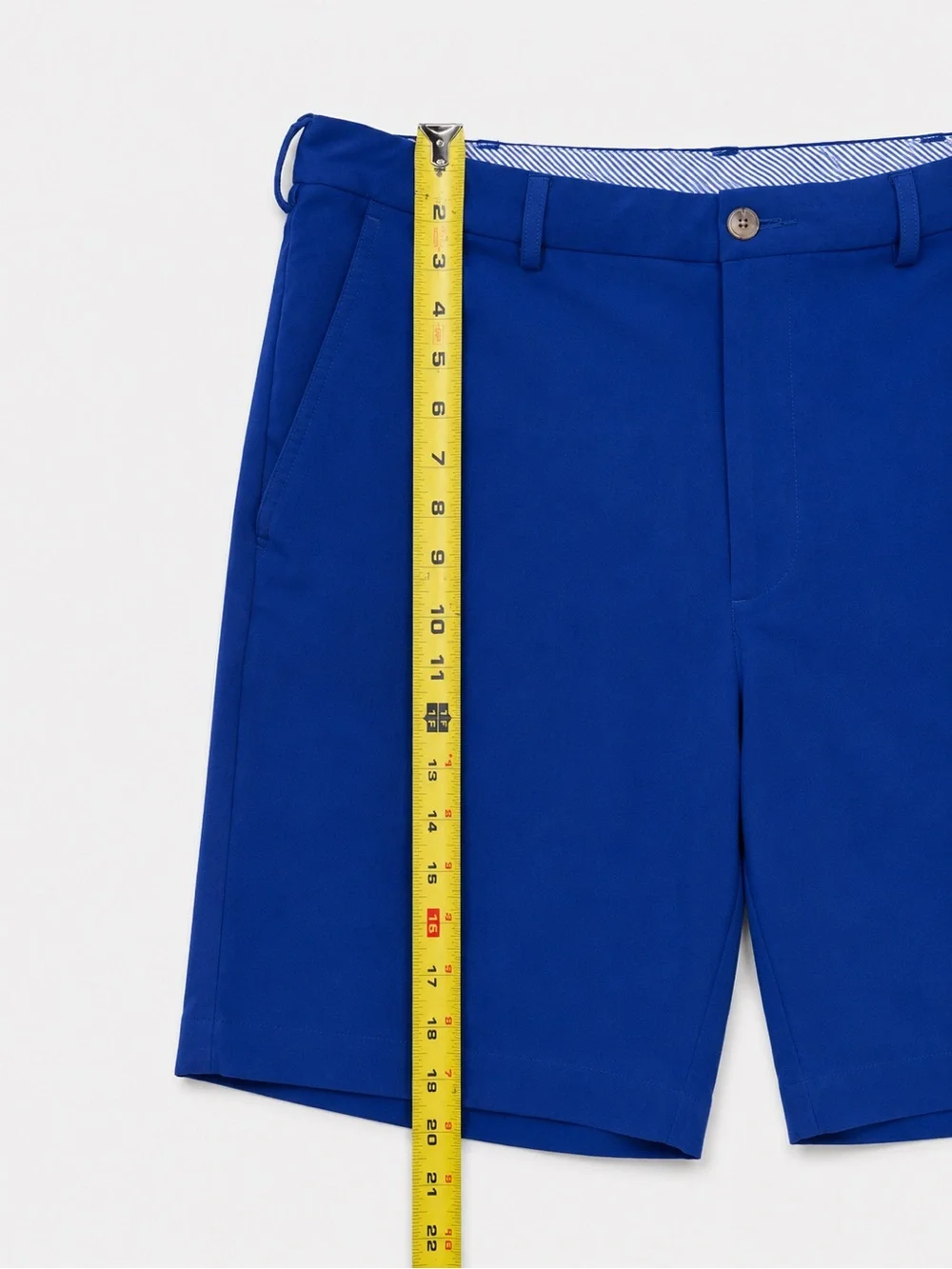 Men's Donald Ross Flat Front Golf Shorts - Cobalt Blue
